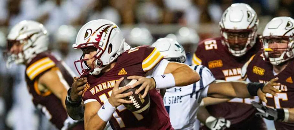 Official Louisiana–Monroe Warhawks Football Jerseys